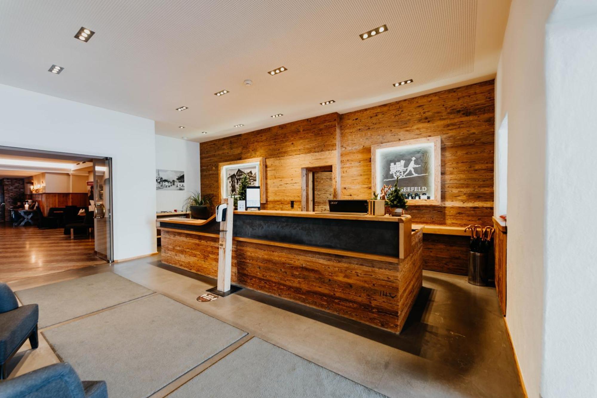 Post Seefeld - Wellnesshotel Tirol Зеефелд в Тирол Екстериор снимка